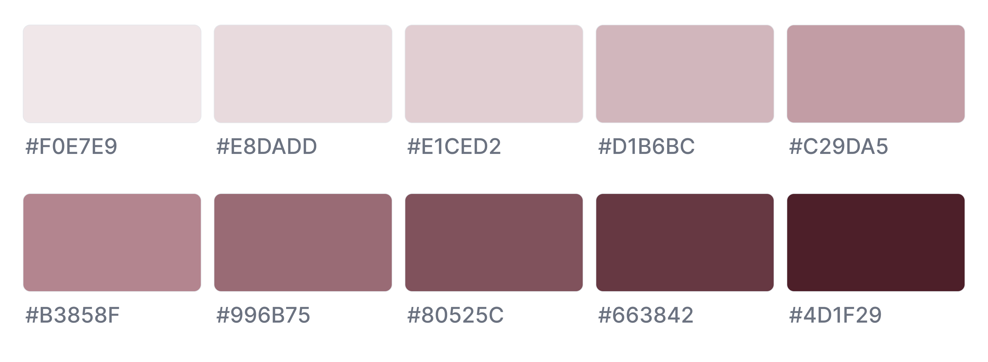 Runnable app primary color palette